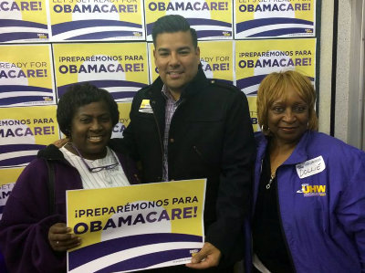 Ricardo Lara, Obamacare supporter